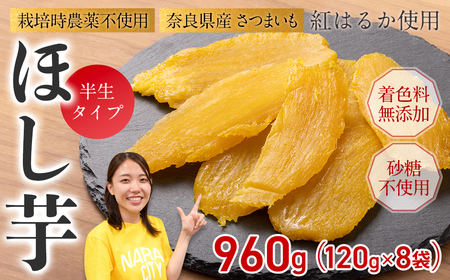 干し芋 （120g×8袋） 紅はるか 農薬不使用 10-074