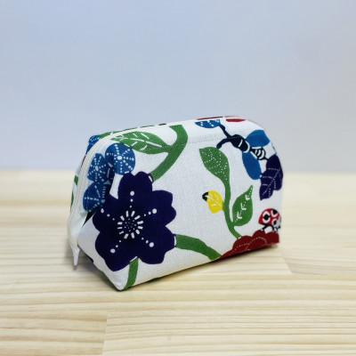 ふるさと納税 竹田市 型染のポーチ【花唐草】 |  | 02