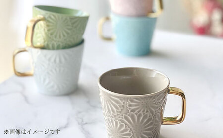 【波佐見焼】マリーゴールドマグカップ＋Gold カップ＆ソーサー  ピスタチオ 計2点 食器 皿【翔芳窯】[FE256]