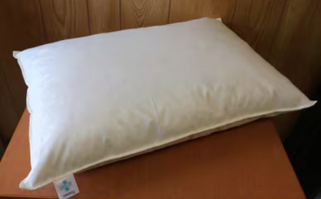ホテル仕様 国内製造 羽根 まくら アイボリー 枕 弾む 弾力感 耐久性 国産 羽根まくら 睡眠 寝る 眠り 福岡県 筑後市