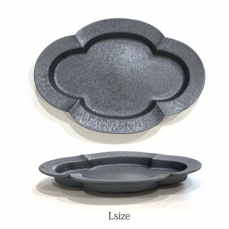 ショウ塗 木瓜皿 L2枚セット 24to3 西富陶磁器 有田焼 化粧箱入り A25-299_イメージ3