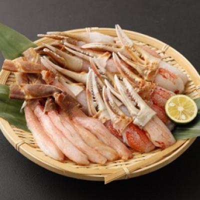 ふるさと納税 阪南市 ■先行受付・お歳暮・年末【12月5日より順次発送】生ずわい蟹 かにしゃぶセット 1kg〔棒肉+爪肉〕