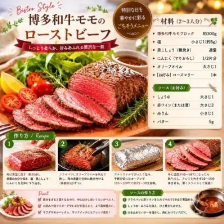 この味プレミアム!訳あり!【A4～A5】博多和牛モモブロック(ローストビーフ用等)約600g大野城市【配送不可地域：離島】【1770955】