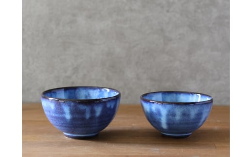萩焼 セット 組飯碗 青萩釉 茶碗  器 工芸品　｜HG000930