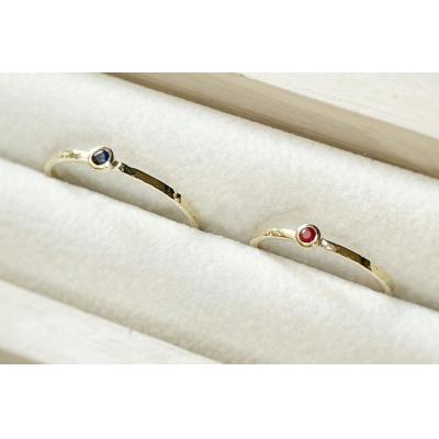 ふるさと納税 大府市 【プレゼント包装付き】誕生石リング(K18) |  | 01