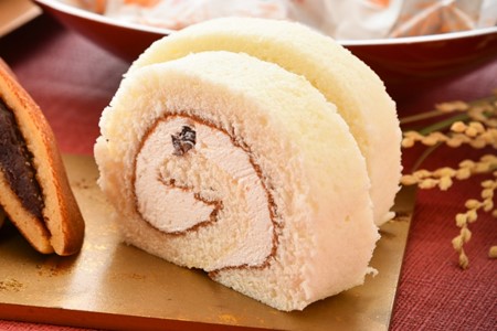 [K042] 神子原米ロールと神子原米どら焼きセット