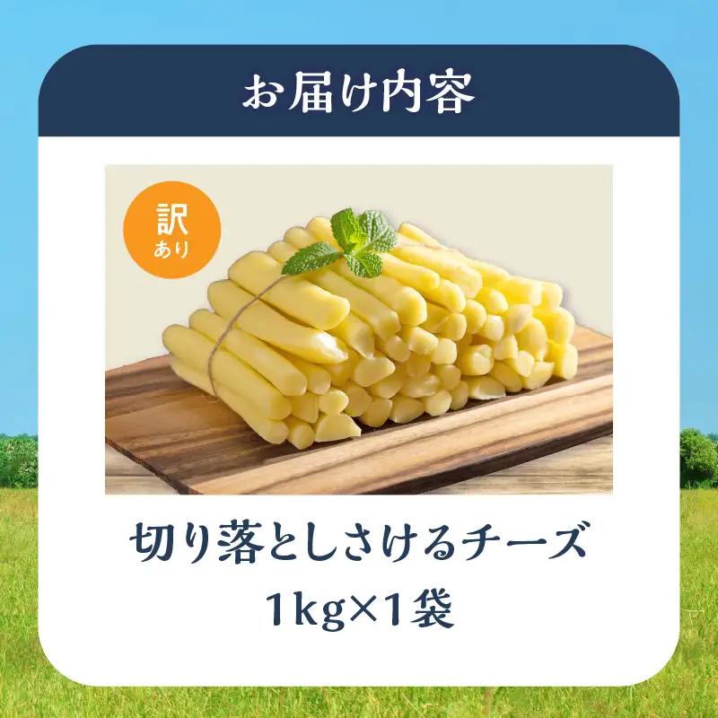 【おおともチーズ工房】期間限定《ふるさと納税限定》切り落としさけるチーズ(計1kg)_H0003-121