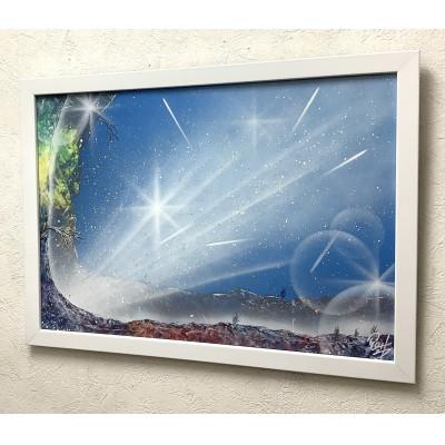 ふるさと納税 神戸市 スプレアート作品原画「海の神秘」 |  | 01