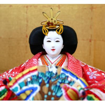 ふるさと納税 小野市 雛人形　京三五親王「正絹雪輪に鳳凰」オリジナル金襴敷　No.35-606 |  | 03