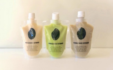 生あま酒 お茶3種セット 〈 抹茶 ほうじ茶 チャイ 〉 170ml × 各1本セット 米麹100%使用【 甘酒 米麹 砂糖不使用 無塩 ノンアルコール 無添加 パウチタイプ 人気 】