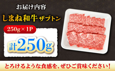 牛肉【高級部位】しまね和牛ザブトン250g [AIEF017]