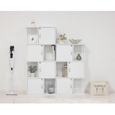 ふるさと納税 海南市 ラック鍵付き4段　ホワイト |  | 03