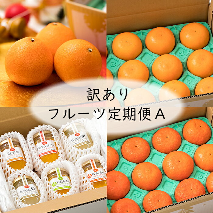 【ふるさと納税】野菜ソムリエ石児さんの訳ありフルーツ定期便A（1月・2月・3月・4月） ミカン みかん 蜜柑 柑橘類 定期便 訳あり 先行予約 せとか アンコール 1月 2月 3月 4月 フルーツ ＜103-801＞
