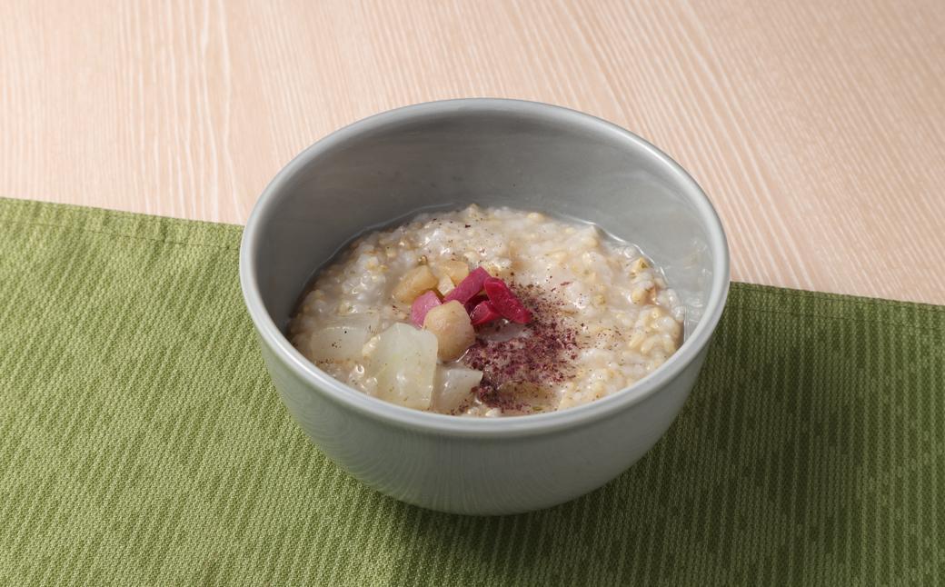 
【全6回定期便】レトルト 梅と冬瓜のお粥セット 230g×5個 ／ 合計30個 粥 おかゆ 保存食 長期保存 防災食 長崎県 長崎市
