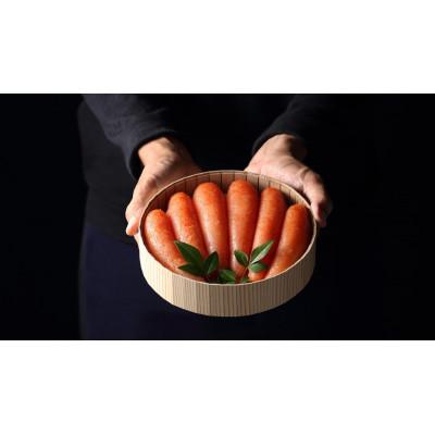 ふるさと納税 大牟田市 かねふく【無着色】樽入り辛子明太子 450g(大牟田市) |  | 01