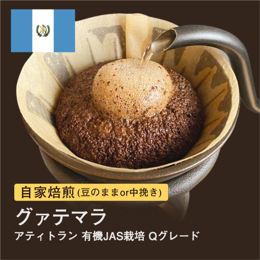 【ふるさと納税】自家焙煎コーヒー！ #065 310g グァテマラ アティトラン Qグレード 珈琲（豆または中挽きから選択）