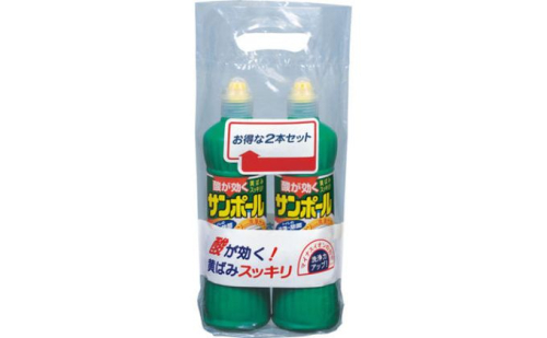 サンポール 500ml  1セット 24本入（1パック2本入×12パック）