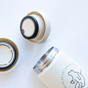 知床トコさんデイオフタンブラー ホワイト 500ml×1本_雑貨・日用品 タンブラー 食器 _【配送不可地域：離島・沖縄県】【1341475】