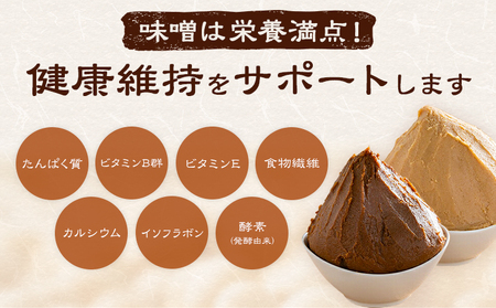 田中糀店の無添加味噌詰め合わせ3kg（赤味噌 2kg＋白味噌1kg）《90日以内に出荷予定(土日祝除く)》 