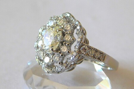 【ふるなび限定】【一点もの】Pt900　ダイヤモンド（1.025ct）リング　M18　K06080-H　FN-Limited-SP