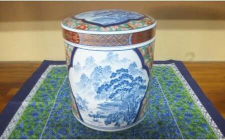 永遠の壷（骨壺・鳳凰山水）神田陶器店 骨つぼ 終活 こつつぼ 故人 供養 A170-6
