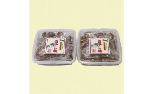 本場和歌山みなべの昔ながらのしょっぱい梅干し 2kg（1kg×2セット）