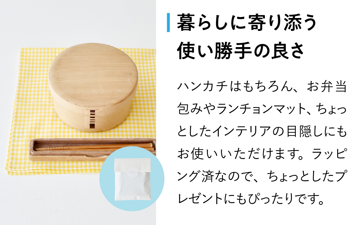 【ギフト対応・ラッピング済】 【播州織】 メンズ用ハンカチ2枚セット B／ CHECK&STRIPE おしゃれ 綿素材 日本製 ハンカチ ギフトセット オリジナル 男性向け 雑貨 プレゼント