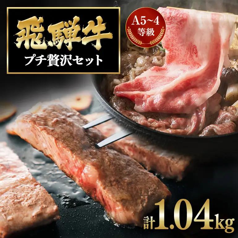 飛騨牛 A5～4等級 プチ贅沢セット (A01-012)