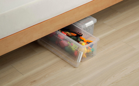 スマートケース クリア 6個セット オシャレ 収納ボックス プラスチック