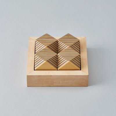 ふるさと納税 芦別市 PLYWOOD laboratory　Paper-Wood パズル「canyon」 |  | 01