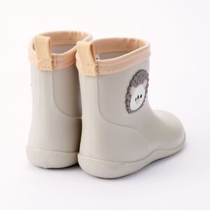 ワッペン付レインブーツ　Ｐｏｍｐｏｎ'sハリネズミ　15cm 5-099