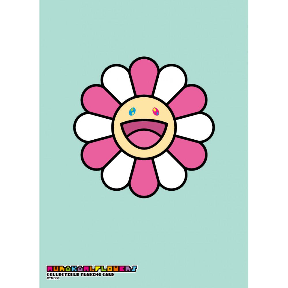 【ふるさと納税】《6月末までの限定寄付額》Murakami.Flowersトレカスリーブ「笑顔の女の子」フラワーver. | アーティスト 村上隆 カイカイキキ トレーディングカード バトル ゲーム カード スリーブ