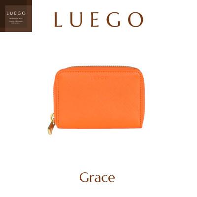 ふるさと納税 新庄市 LUEGO Grace グレース ジャバラカードケース/オレンジ