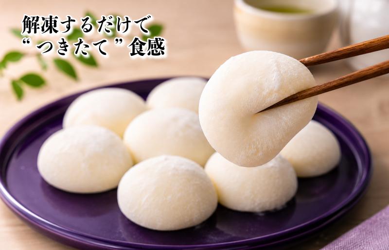 【無添加】老舗職人の杵つき生丸餅（白）約500g 【小分け 50g×10個 解凍するだけで“つきたて”の粘りと香り】 099H4619
