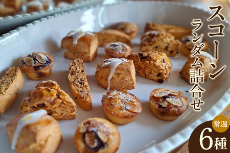 【11月～４月配送】スコーン６種ランダム詰合せ（グルテンフリー含む）（2035）