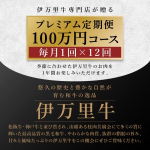 伊万里牛満足プレミアム100 定期便【12回コース】 ヒレ ステーキ 焼肉 しゃぶしゃぶ 999-J524