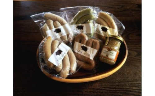 【ギフト用】【添加物・化学調味料不使用】いろいろソーセージセット