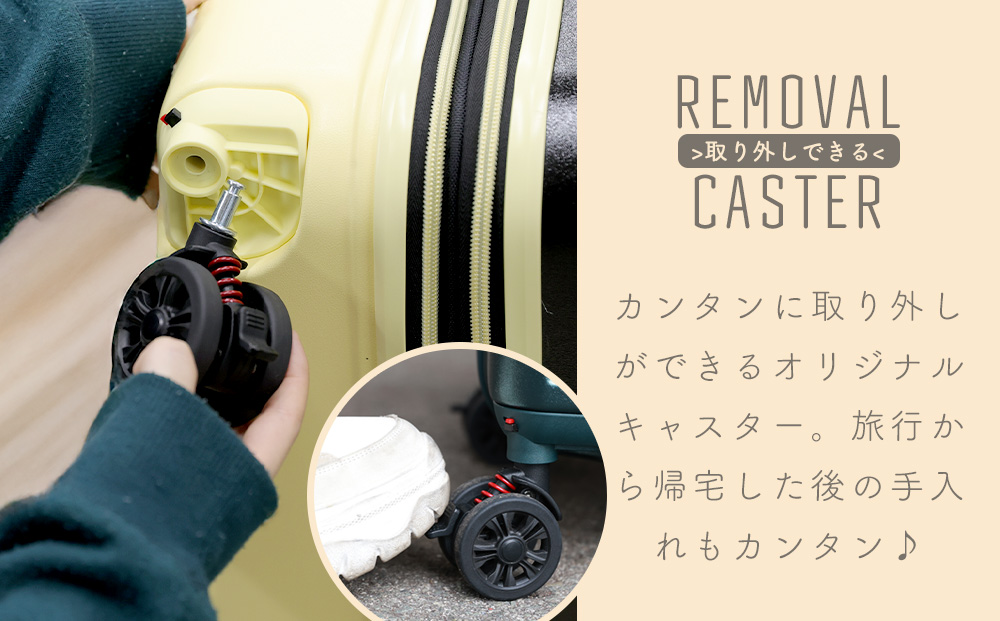 [PROEVO]ファスナーキャリー スーツケース ストッパー付き 修学旅行に最適 LMサイズ(エンボス/ガンメタリック) [10003S] 福岡県 大木町 株式会社 レクサス AY342