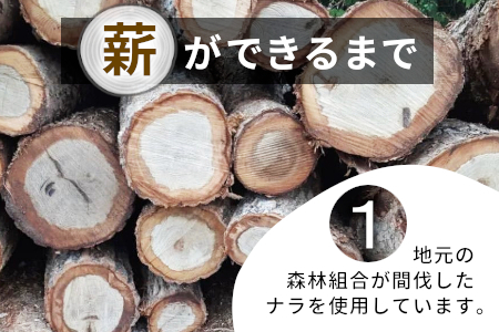 なら薪 中～大割 約20kg 中割 大割 薪ストーブ アウトドア キャンプ 焚火 暖炉 楢 ナラ 薪 まき 雑貨 日用品 9000円