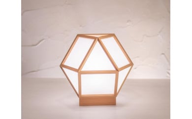 【照明／国産杉】スタンドライト『的 mato』 白×白　A522-A