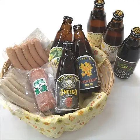地ビール 6本 ソーセージサラミ 3種 セット | 新潟県 佐渡市 へんじんもっこ