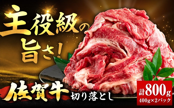 
                  佐賀牛 切り落とし 400g × 2パック 計 800g | 牛肉 小分け 佐賀牛 切り落とし | 吉野ヶ里町/上場食肉 [FDQ009]
                