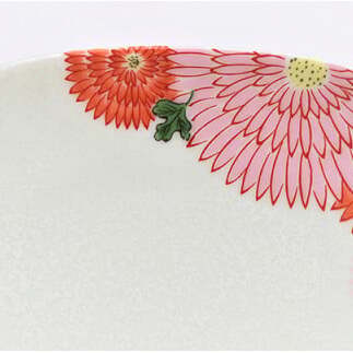 有田焼 幸楽窯 錦銀叩き菊花尽くし正角銘々皿 5枚セット 丸兄 A30-270_イメージ5