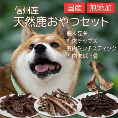 ふるさと納税 高森町 信州産 天然鹿おやつセットB