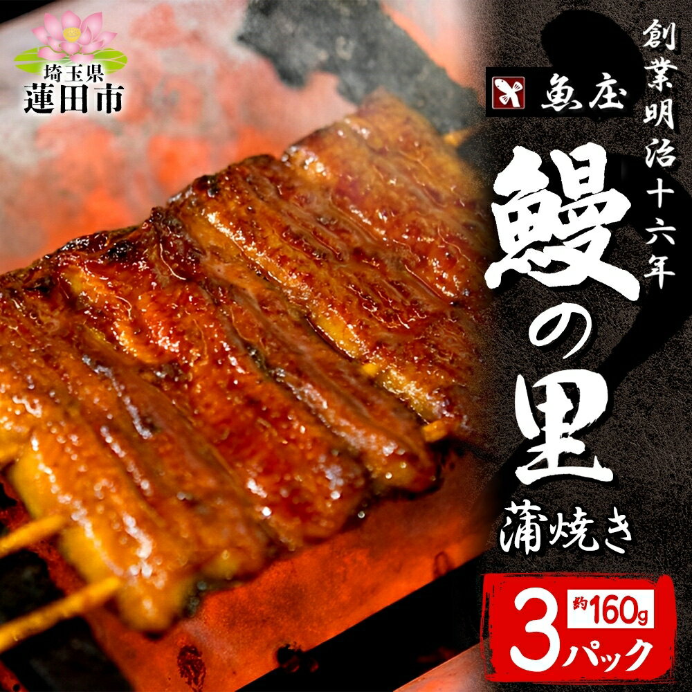 【ふるさと納税】鰻の里 蒲焼(大) うなぎ ウナギ タレ 老舗 伝統 蒲焼き 真空パック 小分け 丑の日 ひつまぶし うな重 お取り寄せ グルメ プレゼント 贈答 贈り物 土用の丑の日 魚庄 埼玉県 蓮田市