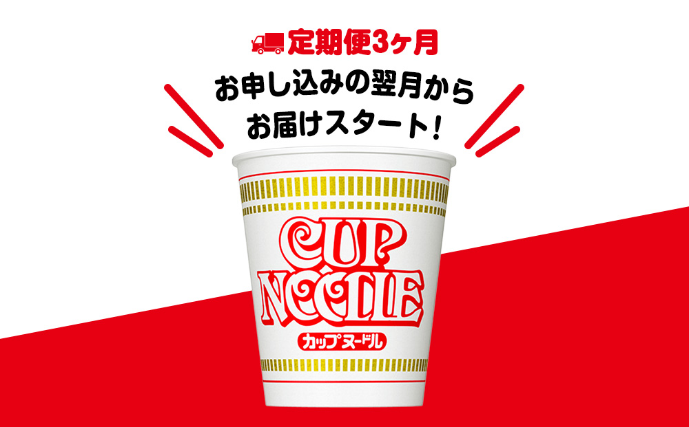 【定期便3か月】日清 カップヌ－ドル★1箱（20食入）