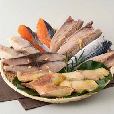 ふるさと納税 佐世保市 【毎月定期便】丸富の干物・西京漬「七福神」【丸富水産】全3回