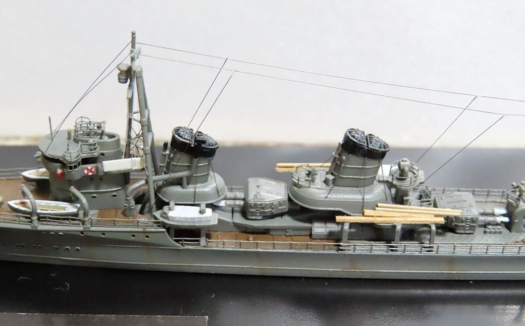 プロプラモデラーが作る！一点物 駆逐艦「浦波」1/700（完成品）