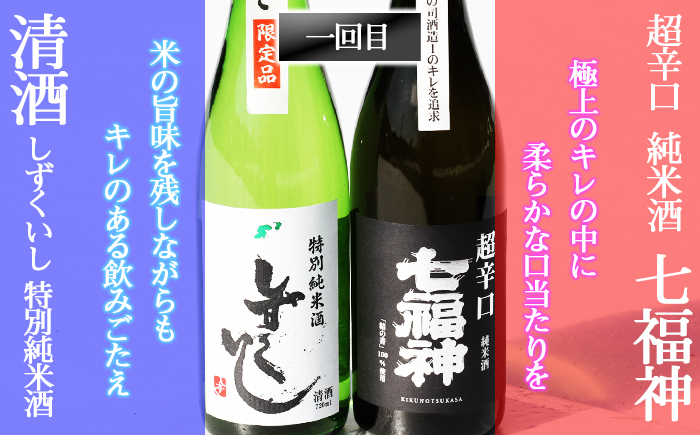 地酒 720ml×2種×2ヶ月連続発送 計4種 飲み比べ ／ 日本酒 特別純米酒 純米吟醸酒 純米酒 定期便 【あねっこ】