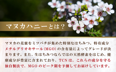 【定期便全６回】マヌカハニー MGO860+ 500g ストロングマヌカハニー・T145
